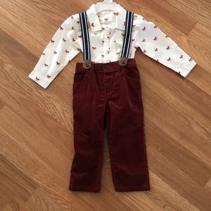 Gymboree Fox Dress Outfit